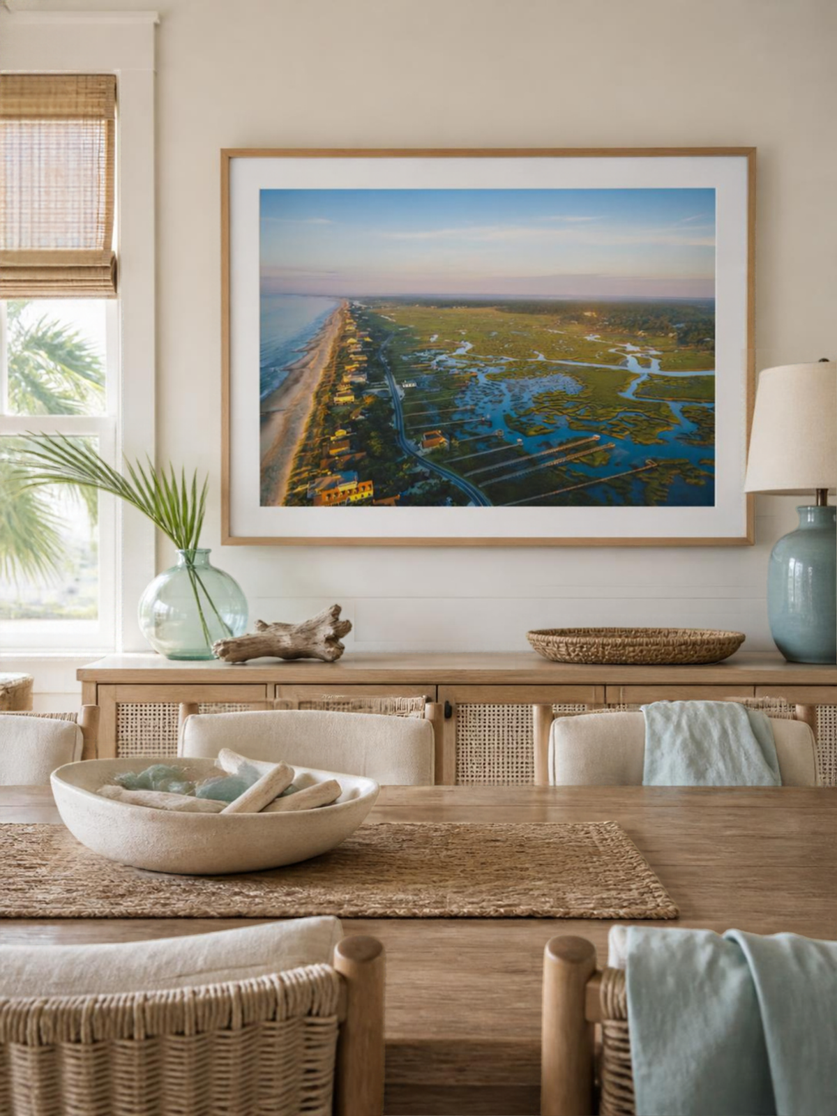Pawleys Island, South Carolina | Golden Hour Aerial Fine Art Print