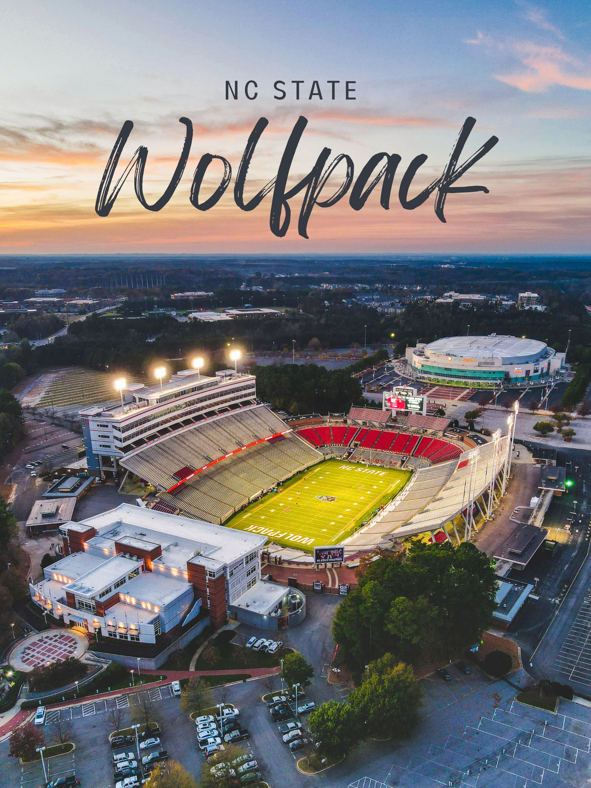 College Football Stadium Posters