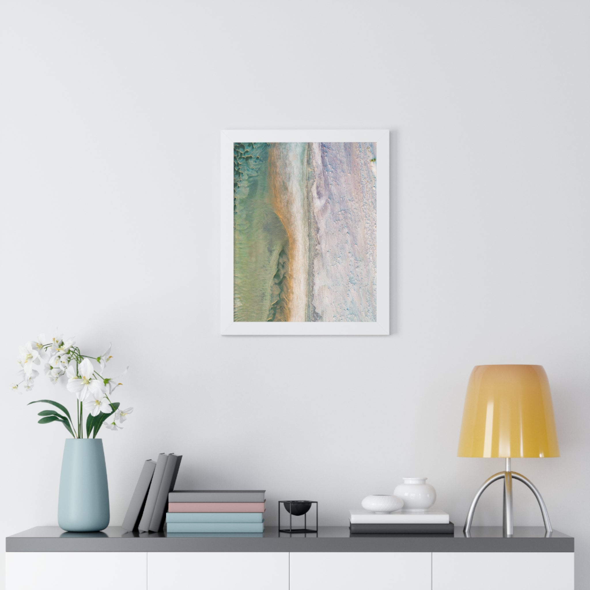 Ocean Isle Beach, NC - Framed Vertical Poster