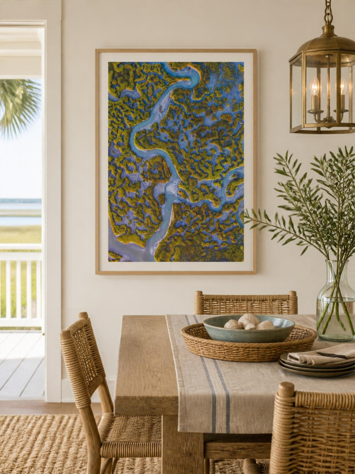 Pawleys Island, South Carolina | Golden Hour Aerial Fine Art Print