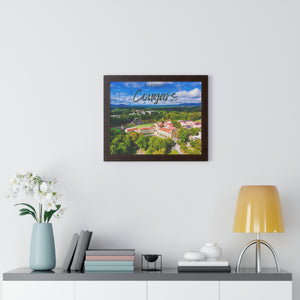 Asheville High School - Framed Horizontal Poster