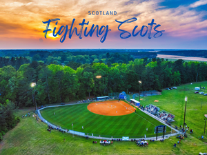 Scotland High School Softball Field Poster - 18x24