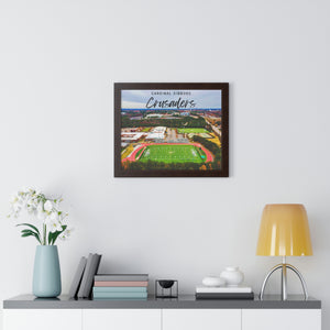 Cardinal Gibbons High School - Framed Horizontal Poster