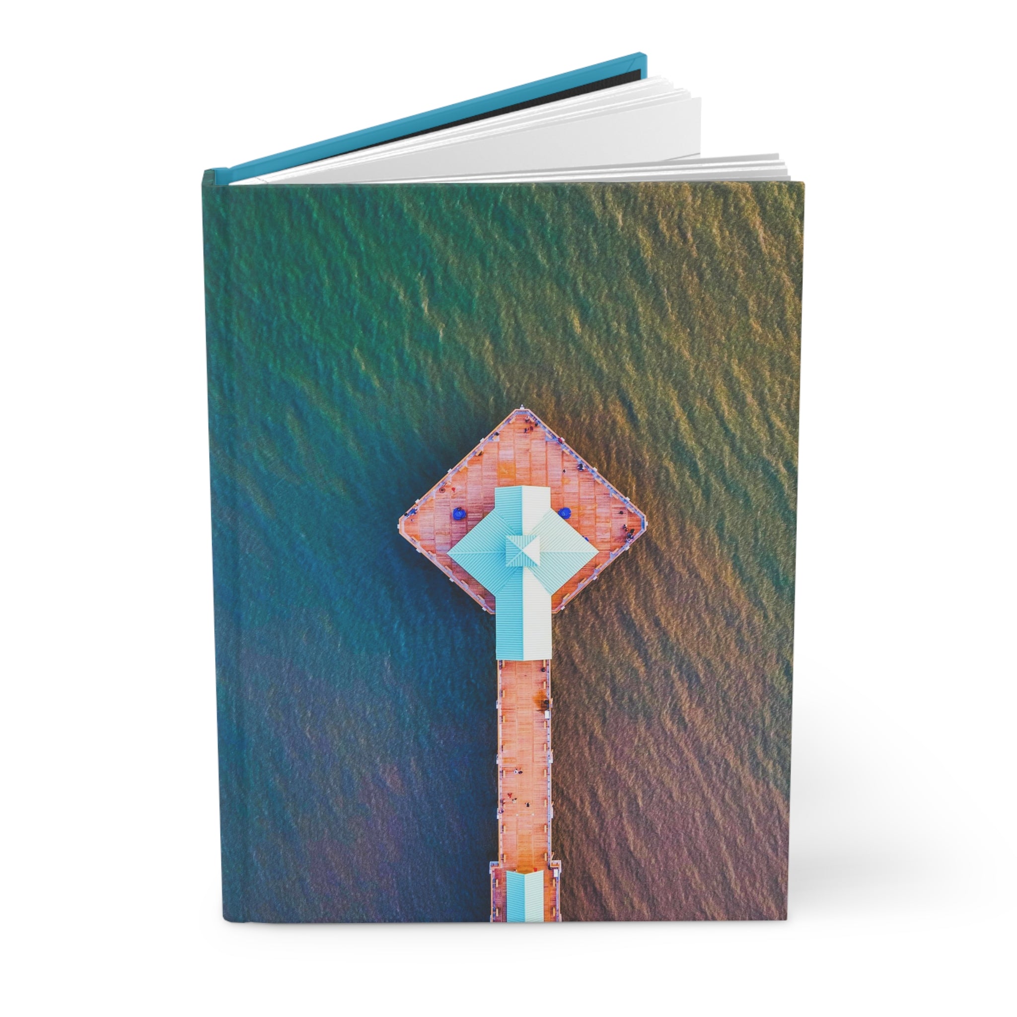 Folly Beach Pier - Hardcover Journal Matte