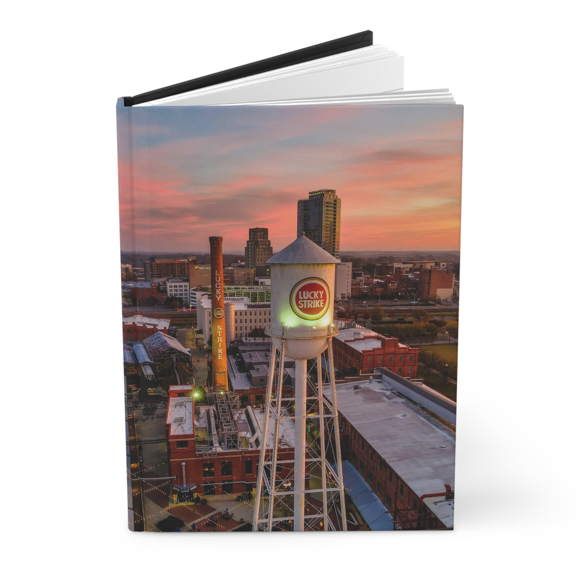 Lucky Strike, Durham, NC - Hardcover Journal Matte