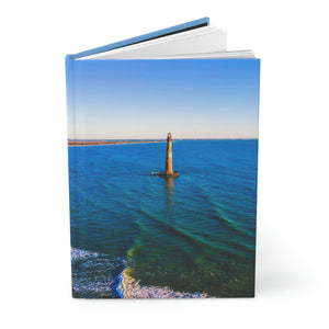 Morris Island Lighthouse - Hardcover Journal Matte