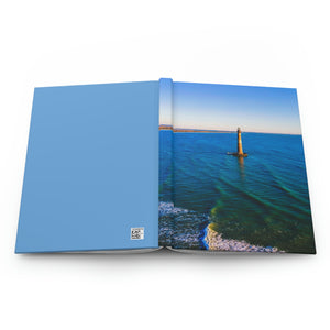 Morris Island Lighthouse - Hardcover Journal Matte