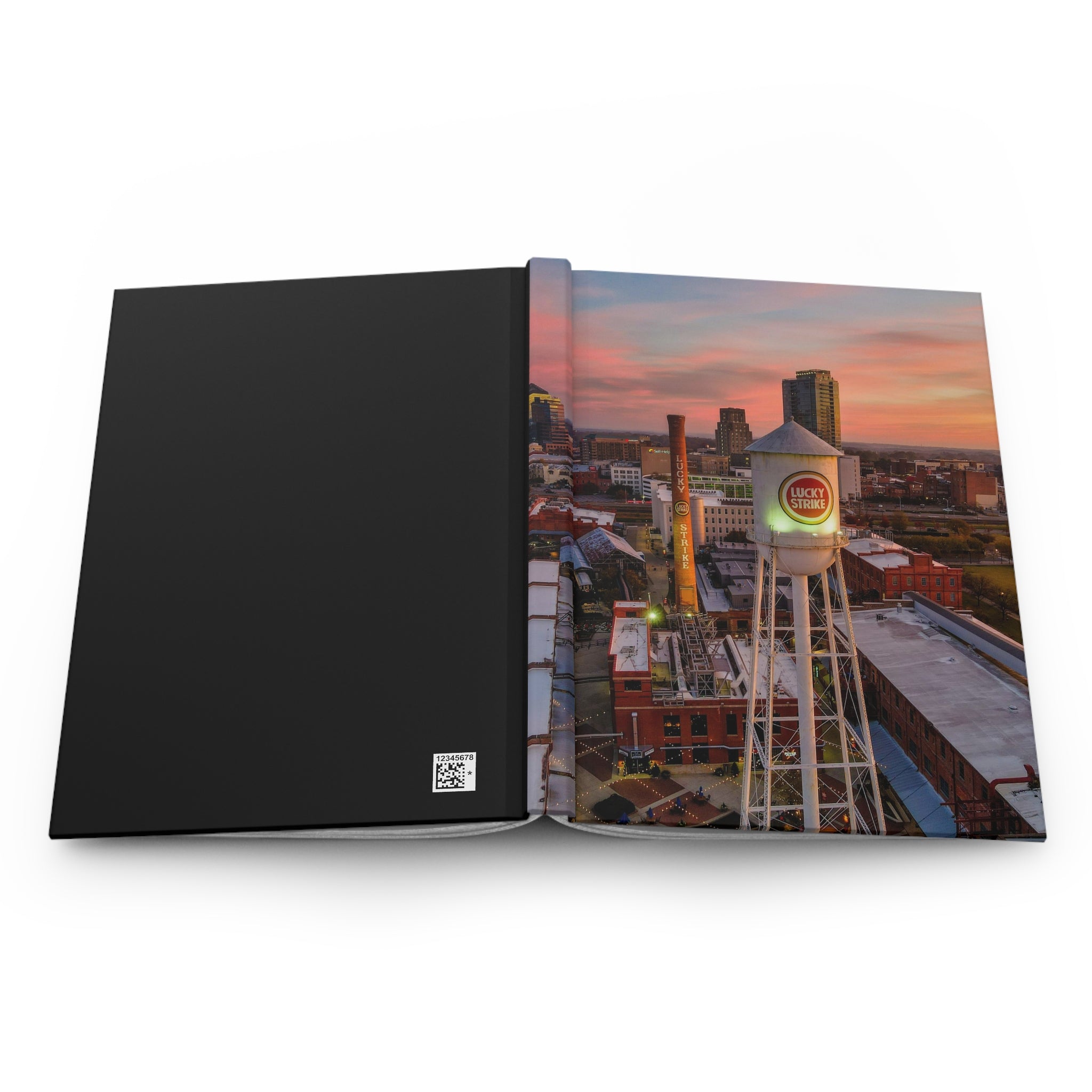 Lucky Strike, Durham, NC - Hardcover Journal Matte