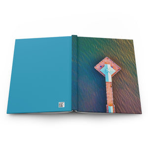 Folly Beach Pier - Hardcover Journal Matte