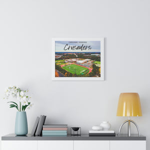 Cardinal Gibbons High School 2 - Framed Horizontal Poster