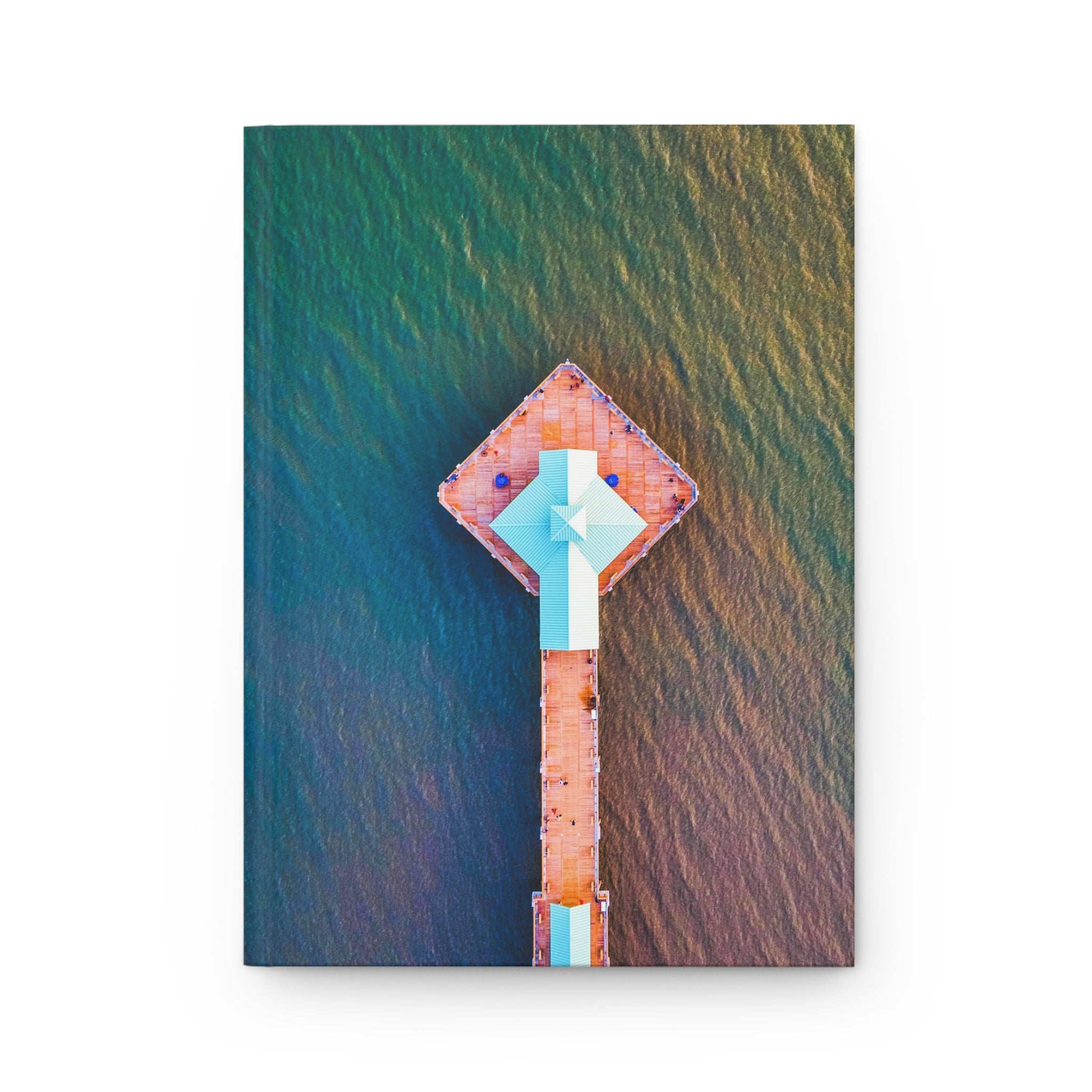 Folly Beach Pier - Hardcover Journal Matte